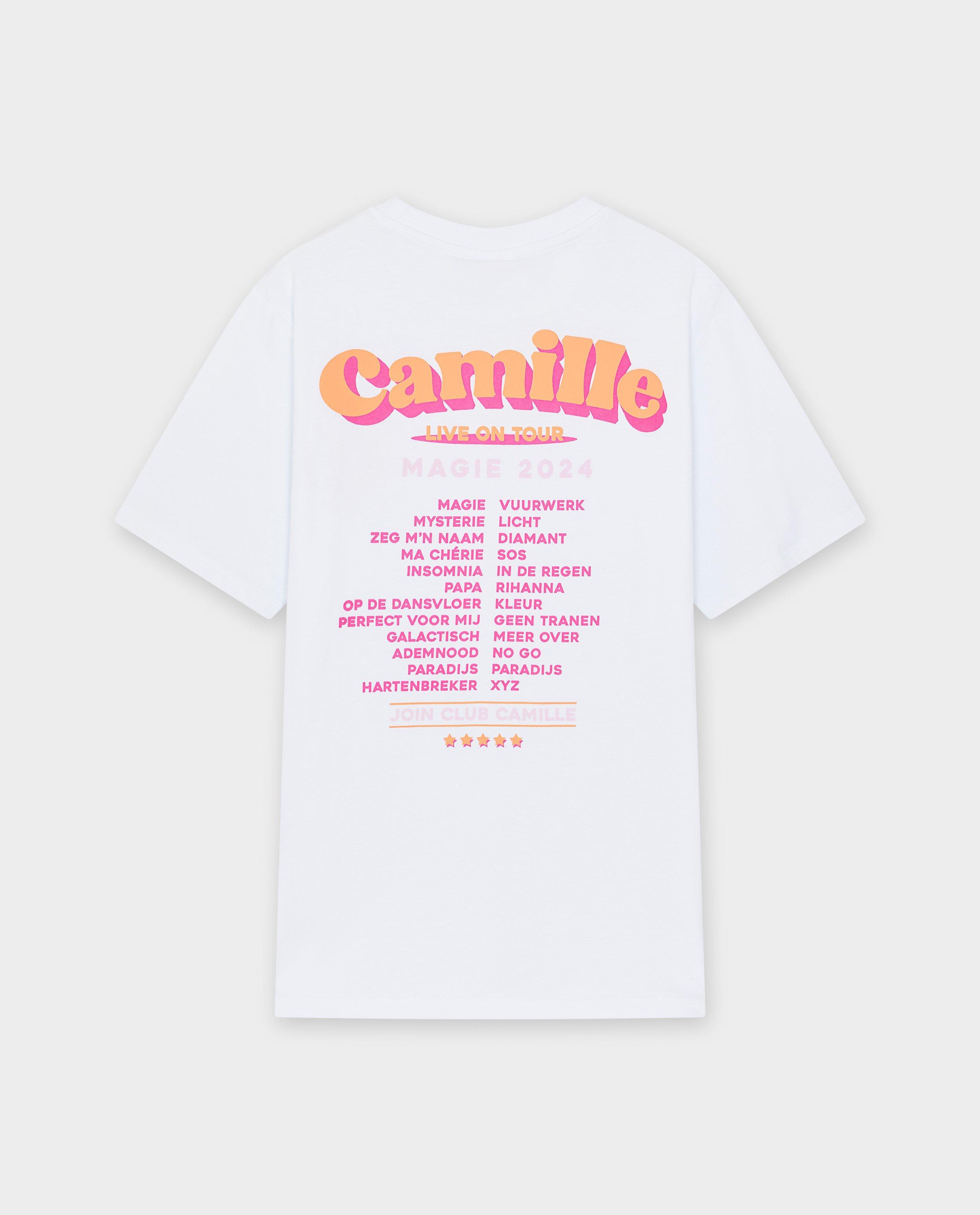 CAMILLE póló MAGIC tour by the sea, unisex, XS-XL fehér