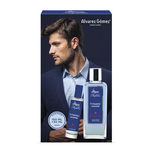 Alvarez Gómez Agua De Perfume Titanio Homme ajándék készlet