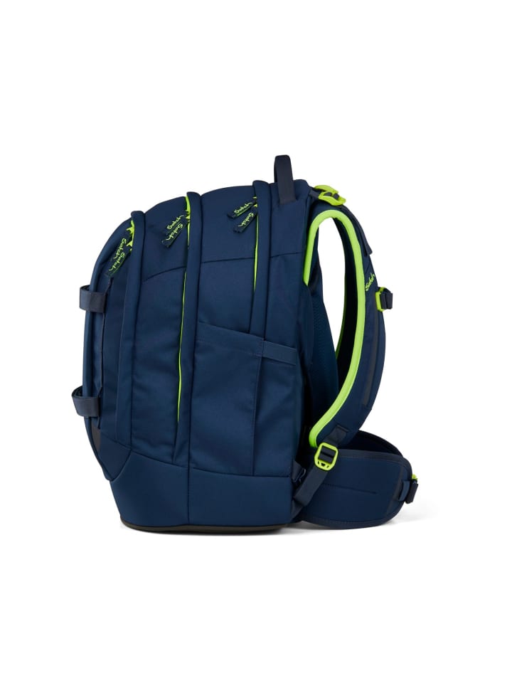 Satch Satch pack Schulrucksack Toxic Yellow dunkelblau günstig kaufen onesize