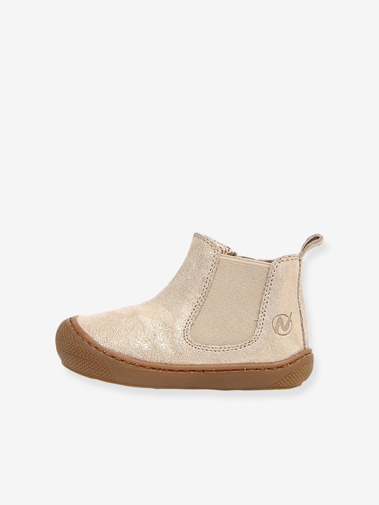 Chelsea boots bébé Sally NATURINO® 1ers pas marron