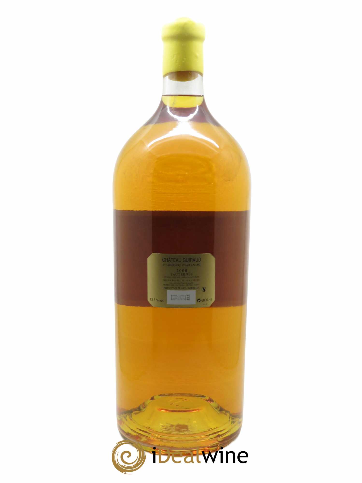 Château Guiraud 1er Grand Cru Classé (CBO à partir de 1 bte) 2008 - Lot de 1 Impériale