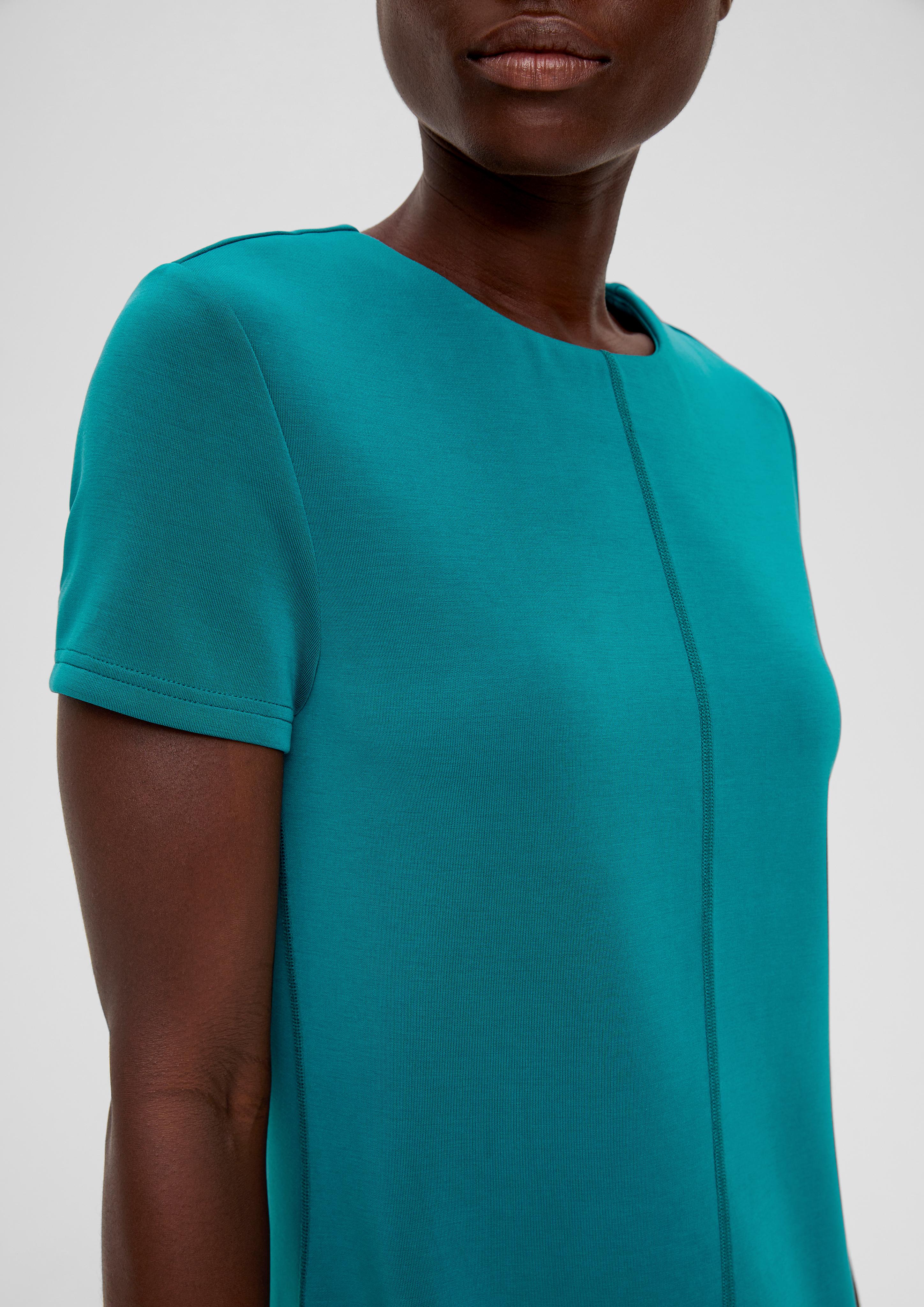 Minikleid mit Overlocknähten  2136386-6694