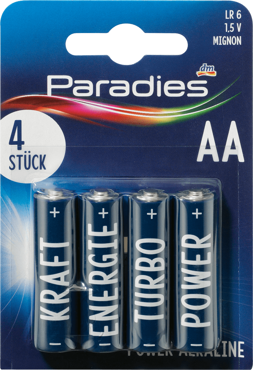 Batterien Power AA, 4 St
