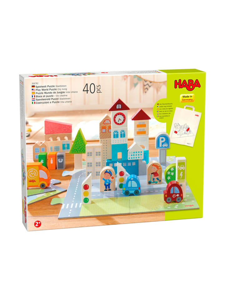Haba Puzzle Spielewelt Stadtleben in mehrfarbig günstig kaufen onesize