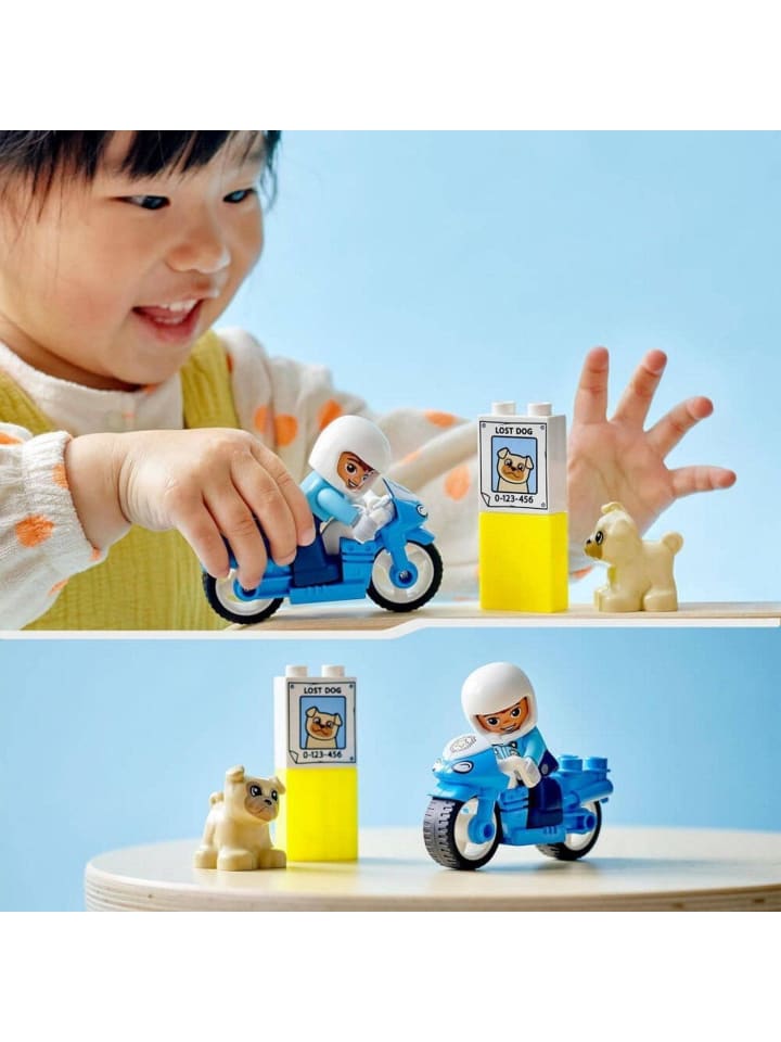 duplo LEGO® DUPLO® 10967 Polizeimotorrad in Mehrfarbig ab 2 Jahre günstig kaufen onesize
