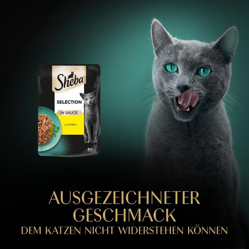 Sparpaket Sheba Varietäten Frischebeutel 56 x 85 g