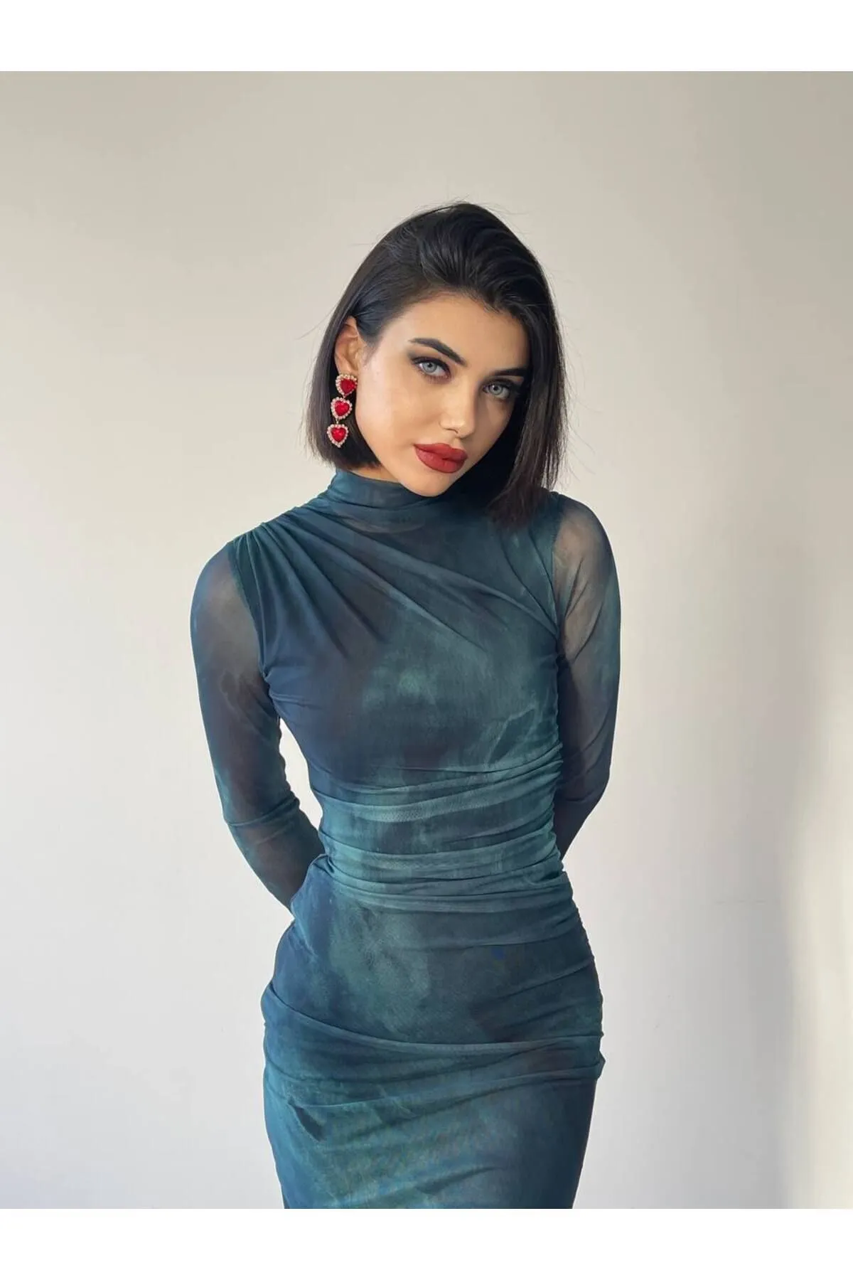 Linda Fashion  TM Linda Fashion Tüllkleid Marineblau
