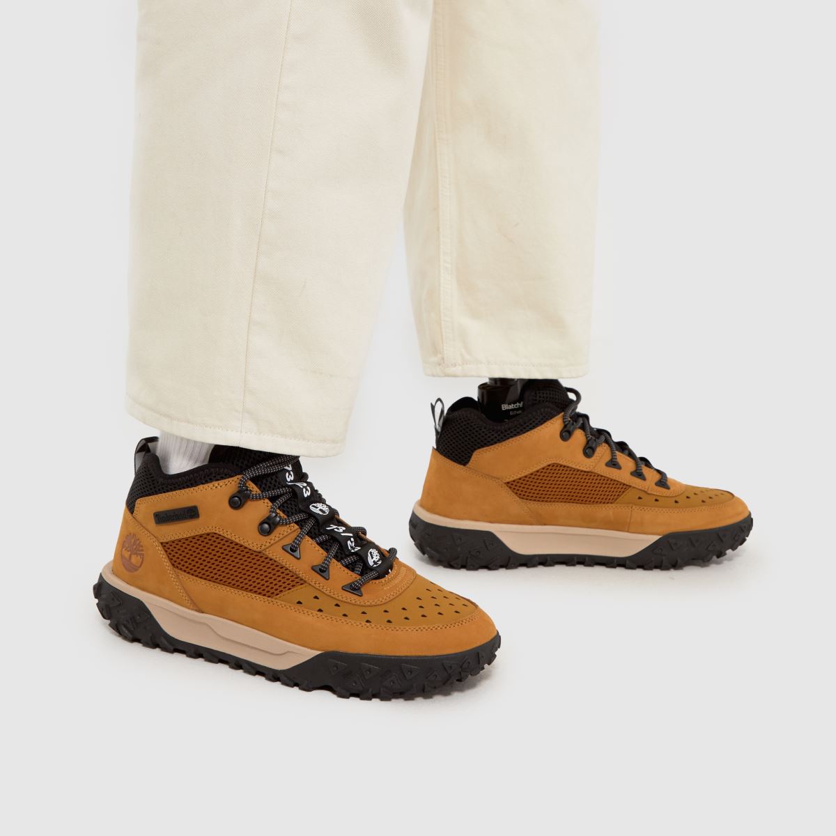 Timberland – Greenstride Motion – Beige stövlar med 6 tums längd