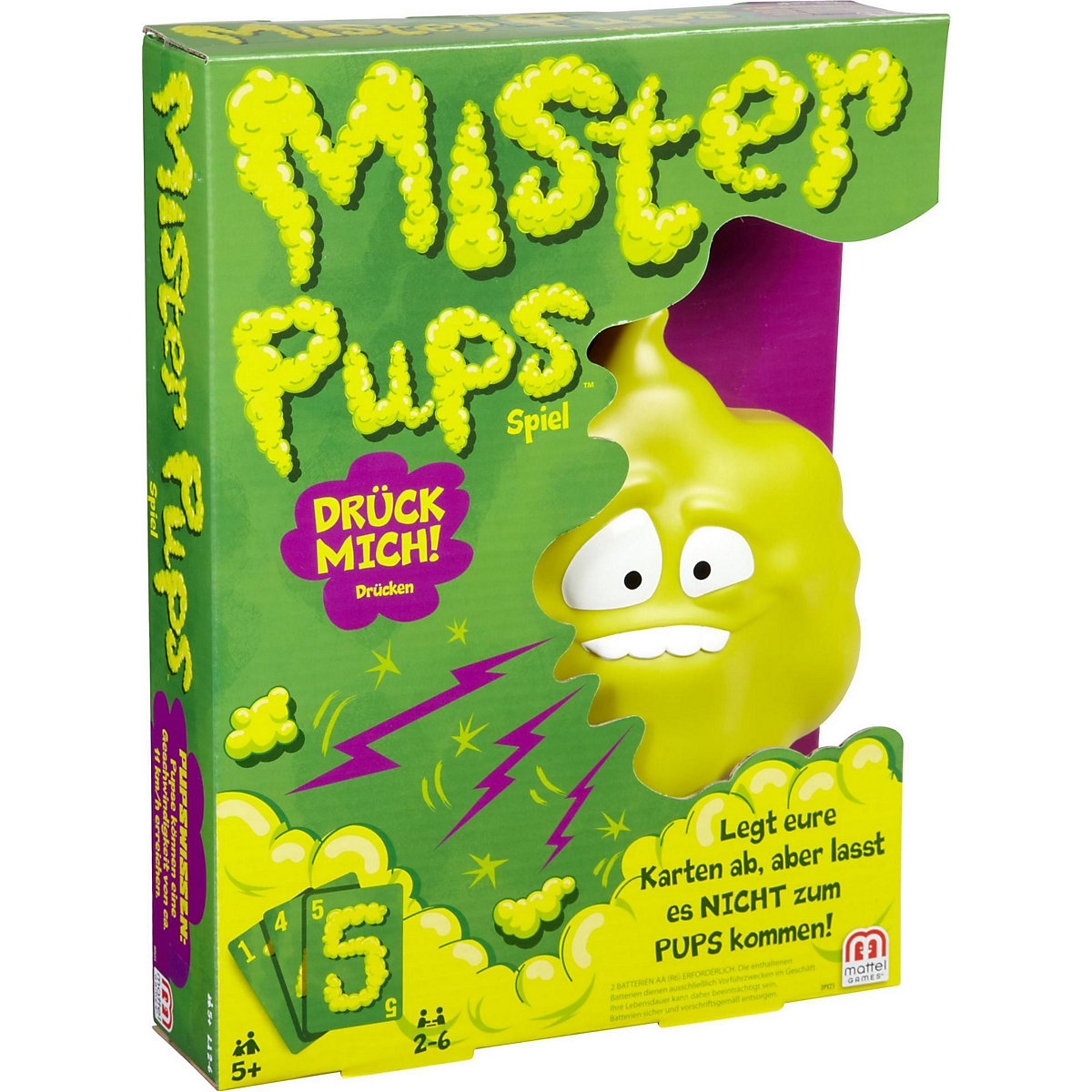 Mattel Games, Mister Pups, Kinderspiel, Aktionsspiel