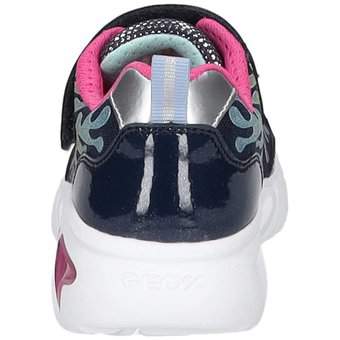 Geox B Assister Girl Sneaker in blau