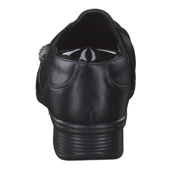 Charmosa Slipper in schwarz