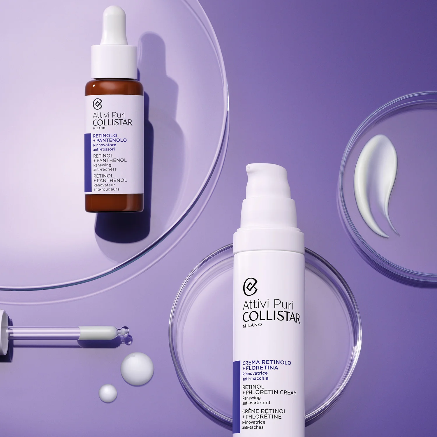 Pure Actives Retinol + Floretin -voide - Uudistava hoito, 24 tunnin epäpuhtauksia ehkäisevä kasvohoito