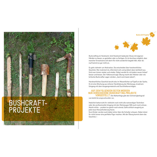 BUSHCRAFT FOR FAMILY - Kinderbuch
