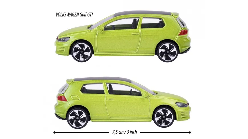 Majorette - Premium Cars VW Golf GTI, grün