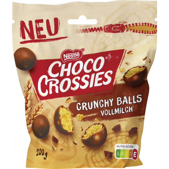 Nestle Choco Crossies Crunchy Balls Vollmilch 200G