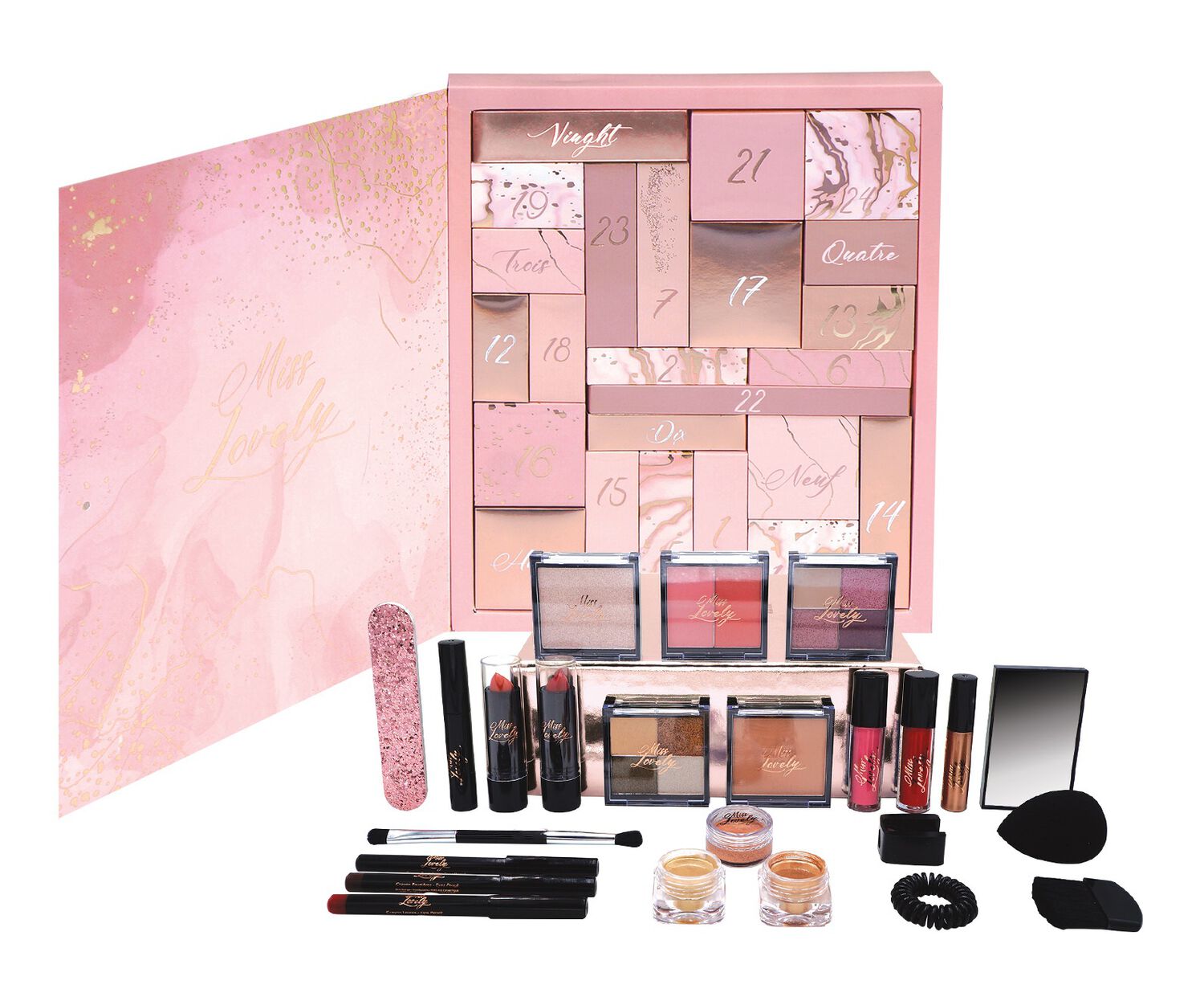 Parisax MAQUILLAGE CALENDRIER DE L'AVENT BEAUTE