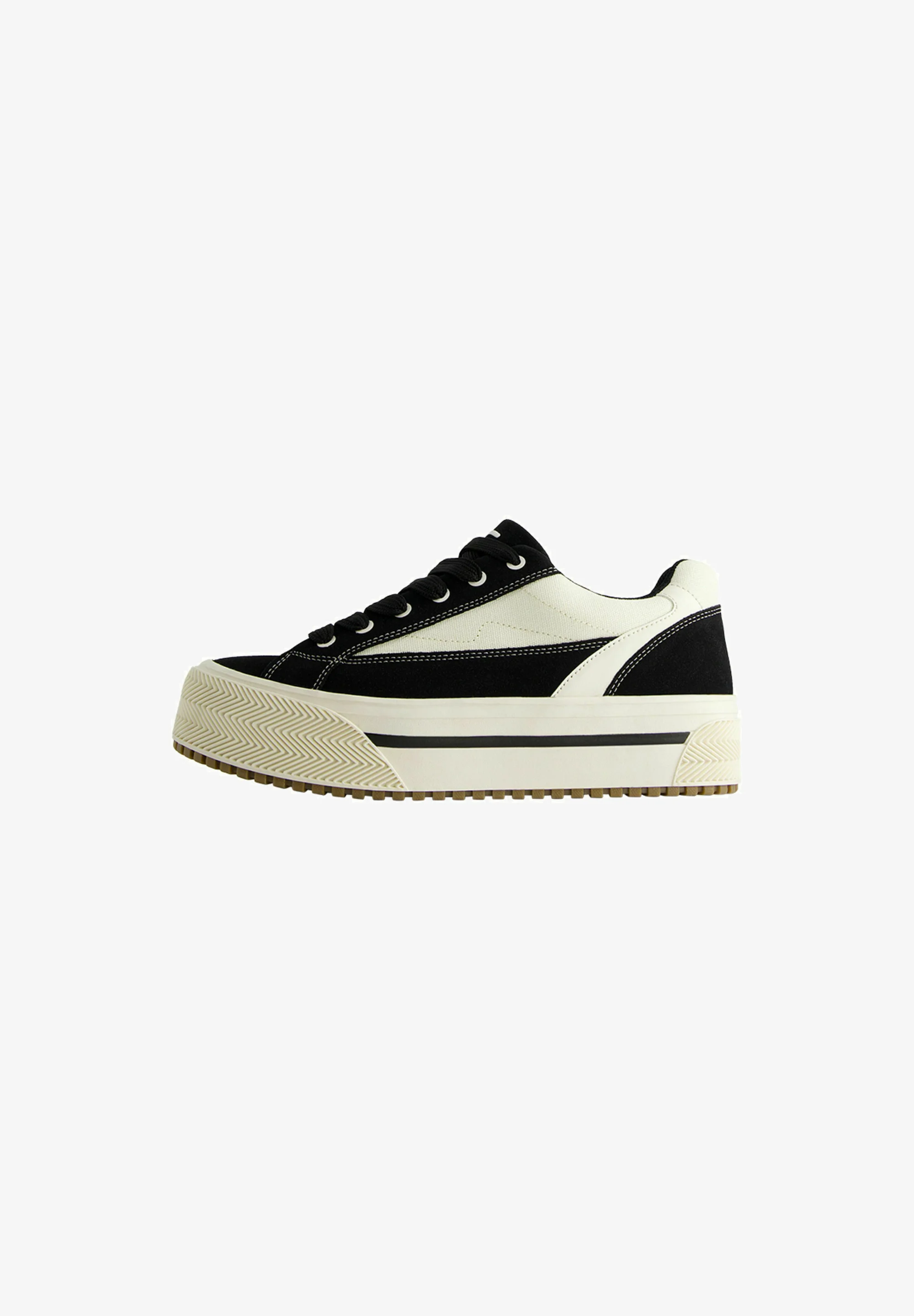 Bershka CONTRAST - Zapatillas bajas