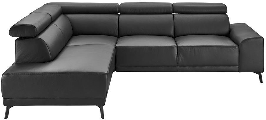 3C Candy Ecksofa Greve B/T/H: 249/209/79 cm, wahlweise mit motorischem Sitzvorzug, manuelle Kopfteilverstellung