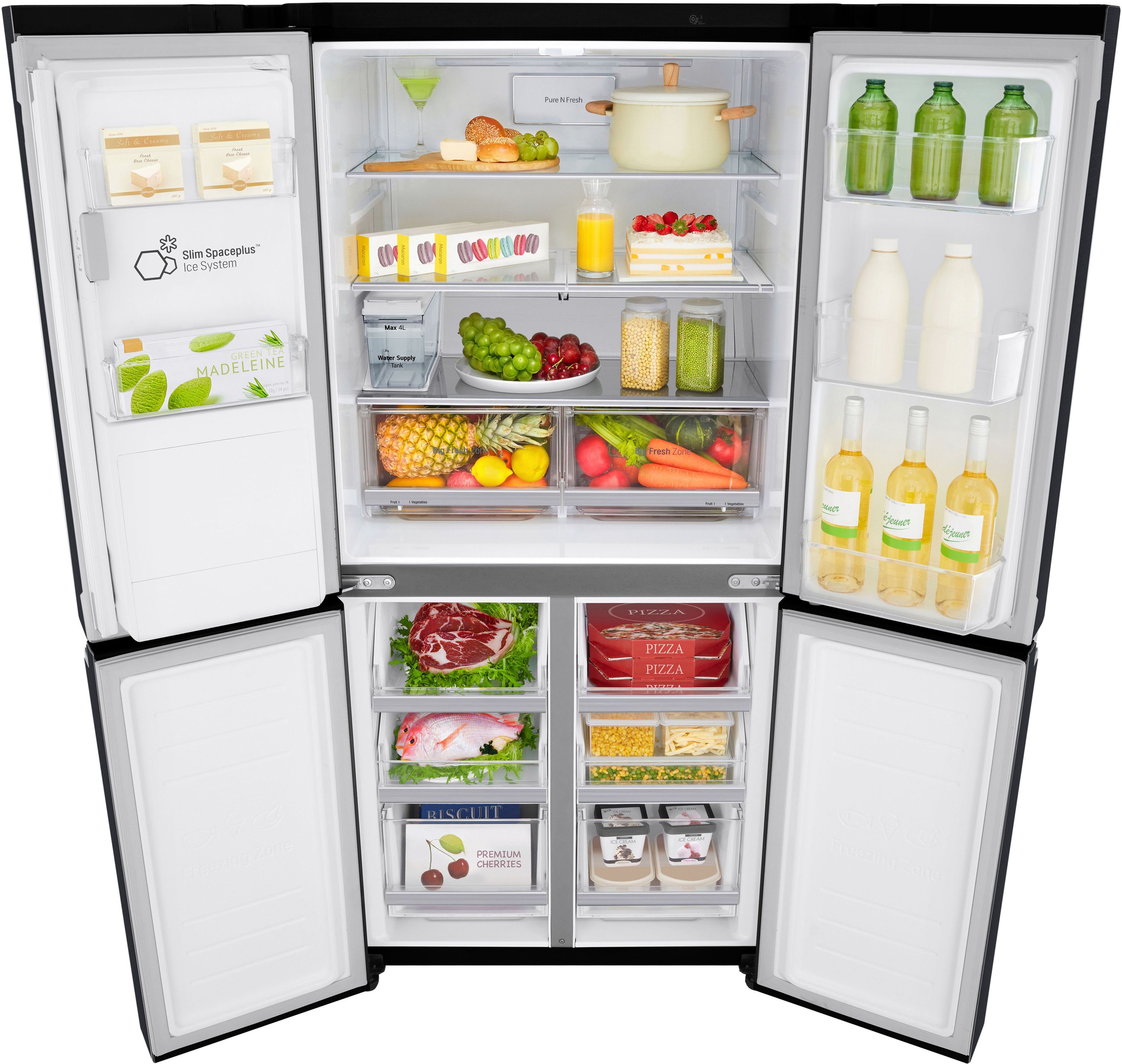 LG Kühl-/Gefrierkombination GML844MCAE, 178,7 cm hoch, 83,5 cm breit