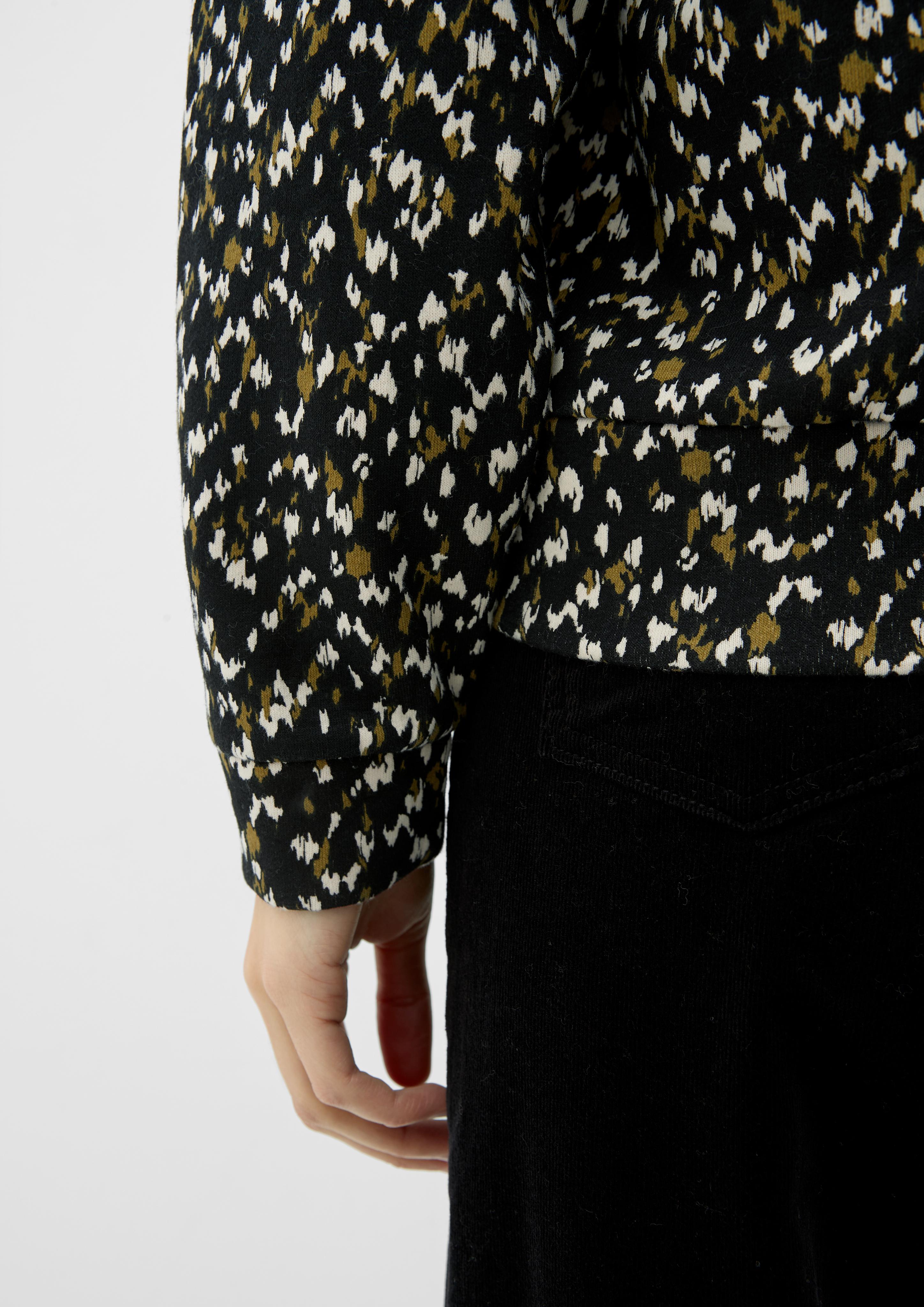 Sweatshirt mit Allover-Muster  2121627-99A2