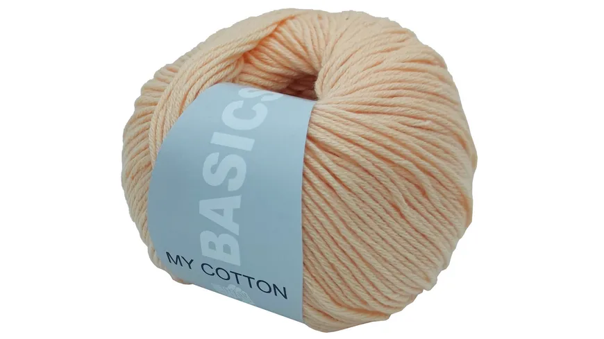 Lana Grossa Wolle My Cotton Babygarn 50 g 01 - Sorbet