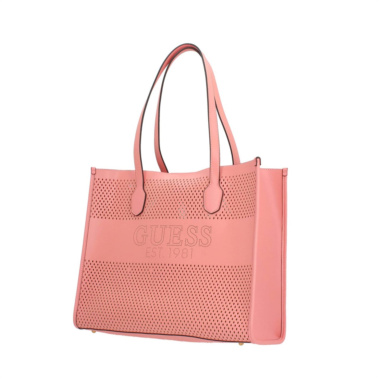 GUESS Handtaschen lila/pink KATEY PERF TOTE