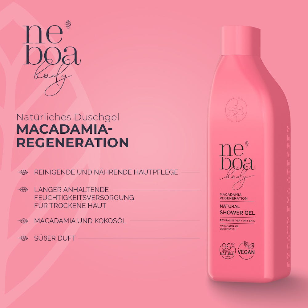 neboa Shower Gel Macadamia 300 ml