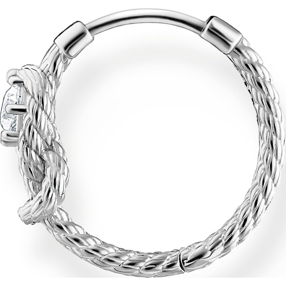Thomas Sabo Boucle d'oreille unique 925 Argent Boucles d'oreilles