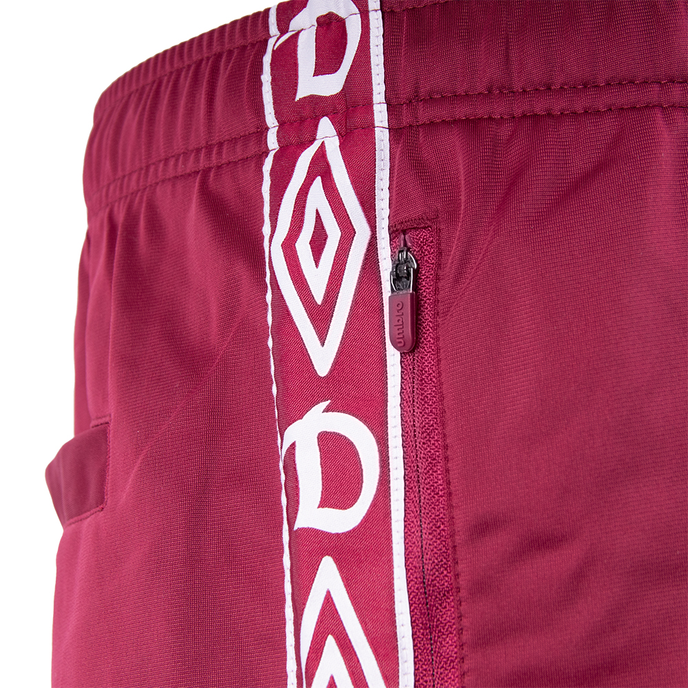 UMBRO Herren Freizeithose KURZ TAPE weinrot