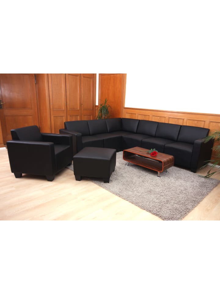 MCW Modular Sofa-System 6-2 Moncalieri, Schwarz günstig kaufen onesize
