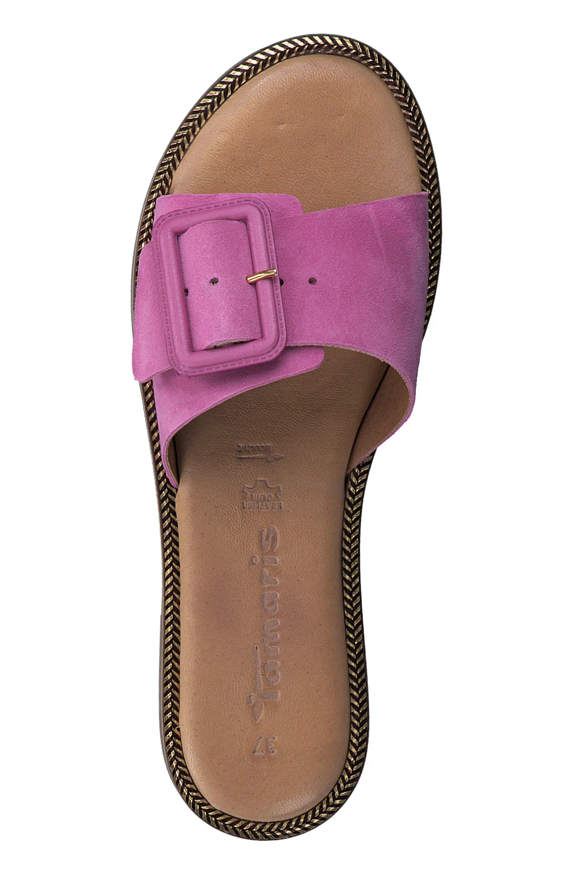 Tamaris  Damen Sandalen 1-27105-42 Rosa 510 Pink Leder mit TOUCH-IT