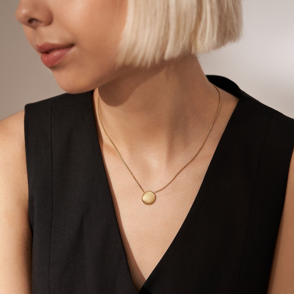 Skagen Chaînette Acier inoxydable collier
