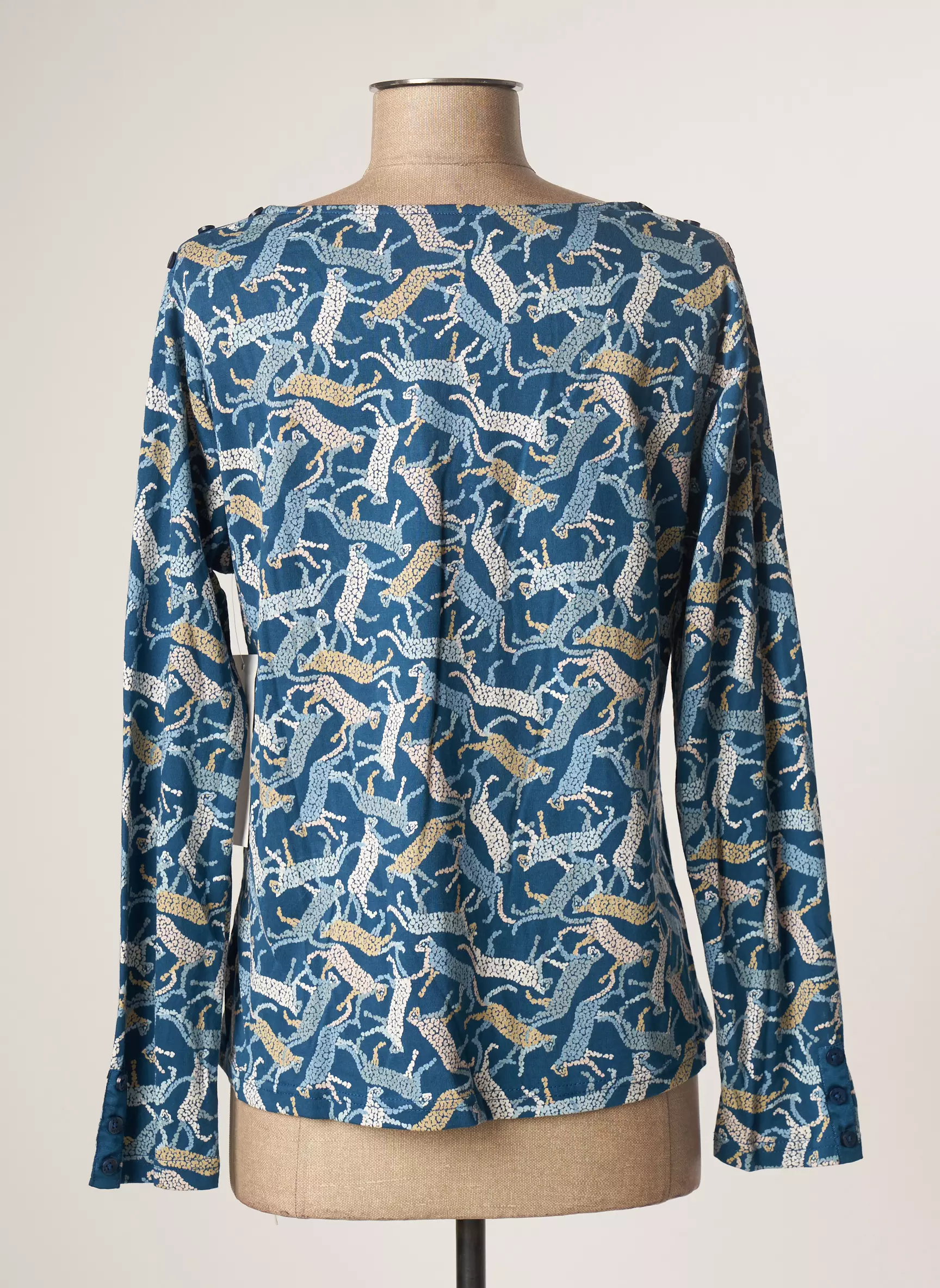 Agathe   Louise Tshirts Femme couleur bleu