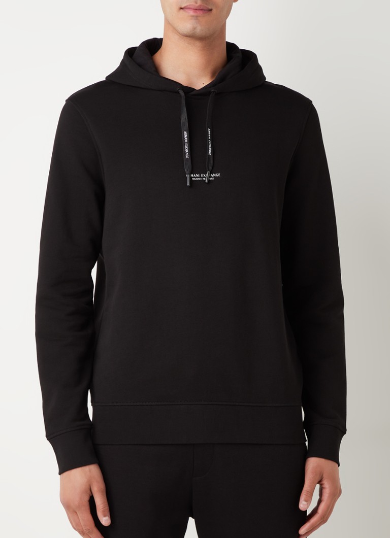 Armani Exchange Hoodie with logo and back print