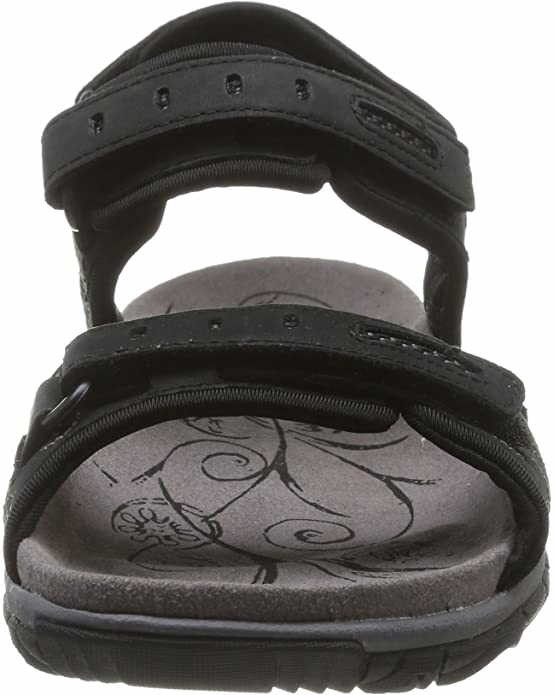 MEPHISTO Komfort Sandalen schwarz