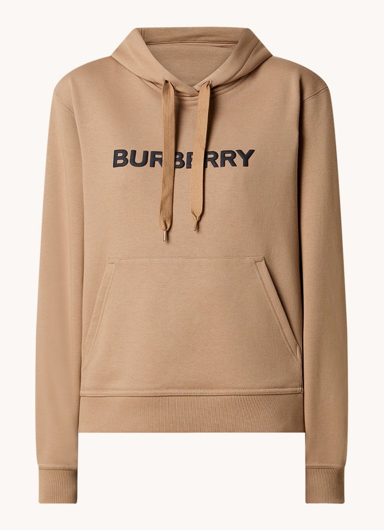Hanorac cu imprimeu pe curea cu logo Burberry