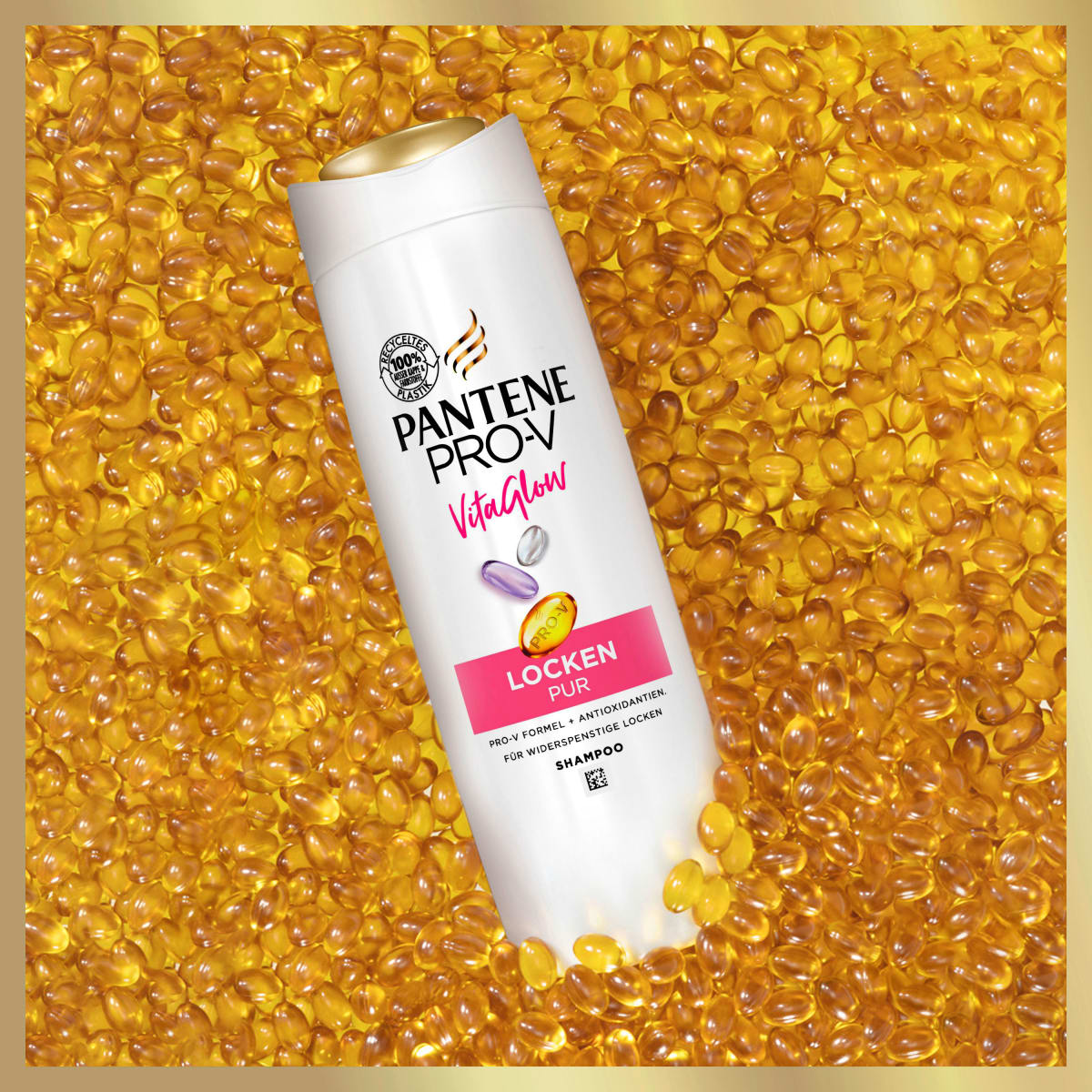 Shampoo Vita Glow Locken Pur, 300 ml