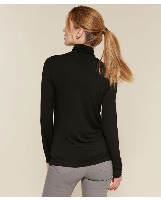 Sous pull maille col roulé