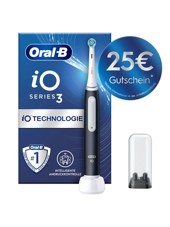 Oral-B Zahnbürste iO 3 Matt Black in Schwarz günstig kaufen onesize