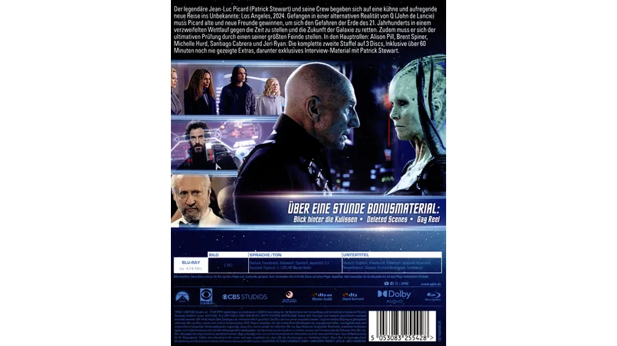 STAR TREK: Picard - Staffel 2  [3 BRs]