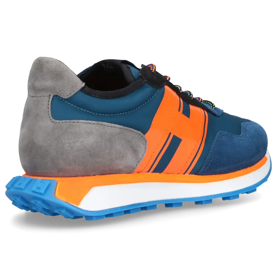 Hogan - Sneaker low H607 Veloursleder - blau