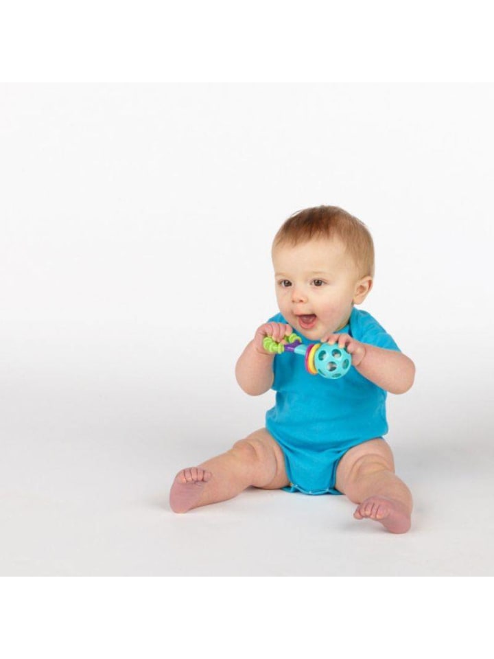 Sassy Rassel für Baby - sensorisches Spielzeug ab Geburt mit Perlen günstig kaufen onesize