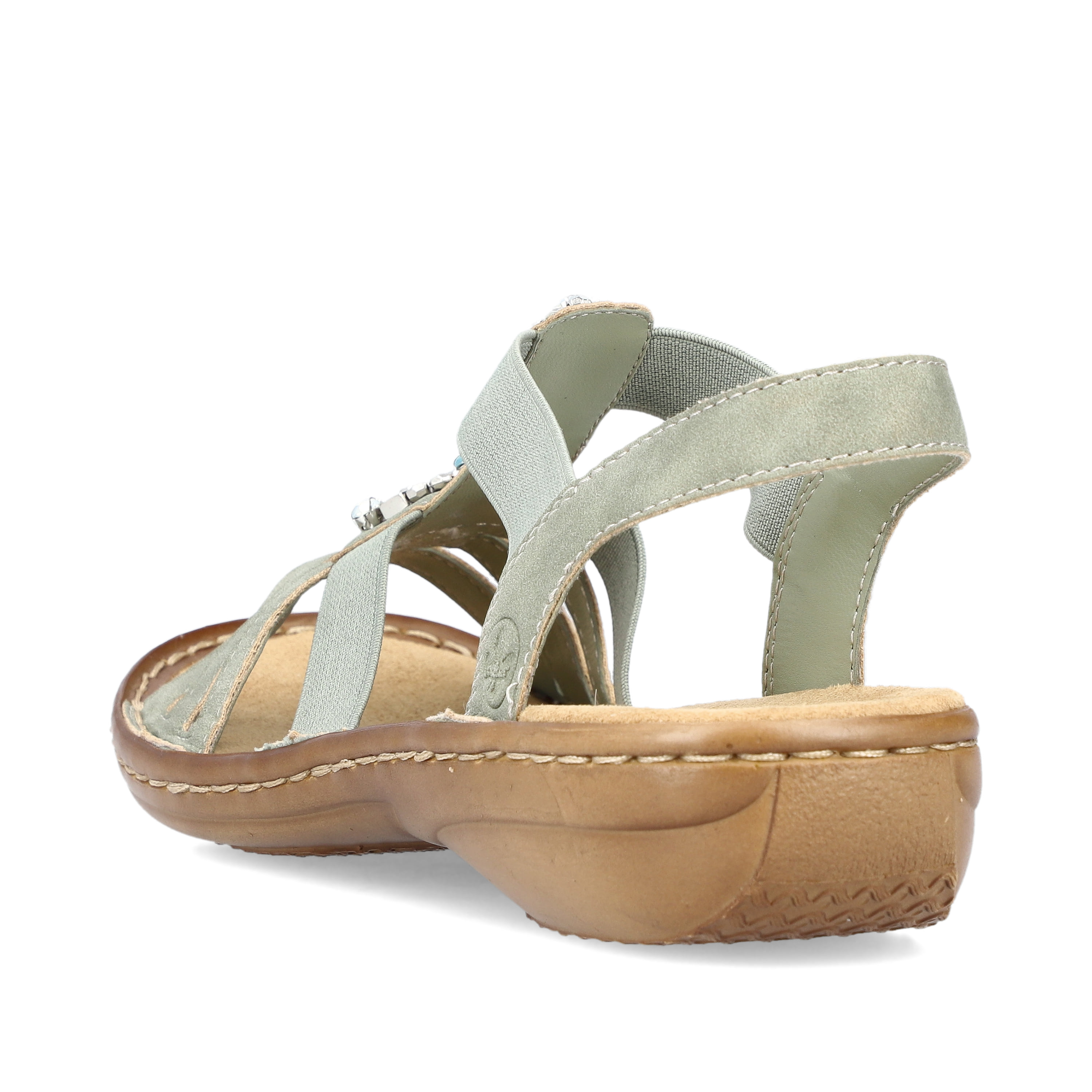 Rieker Damen Riemchensandalen mintgrün