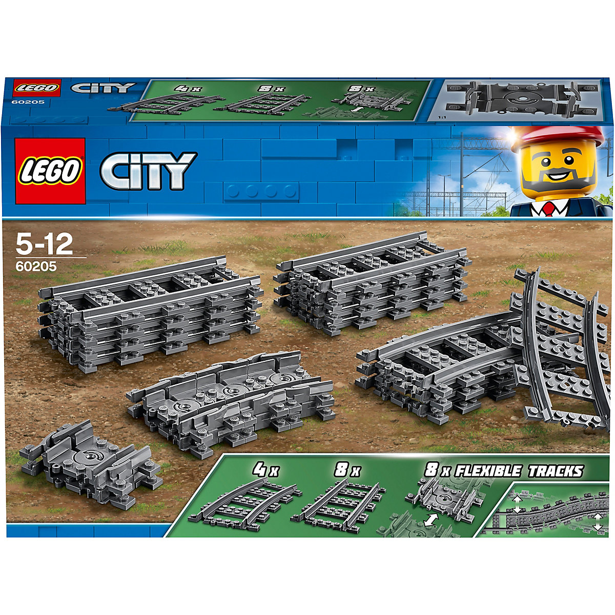 LEGO® City 60205 Schienen