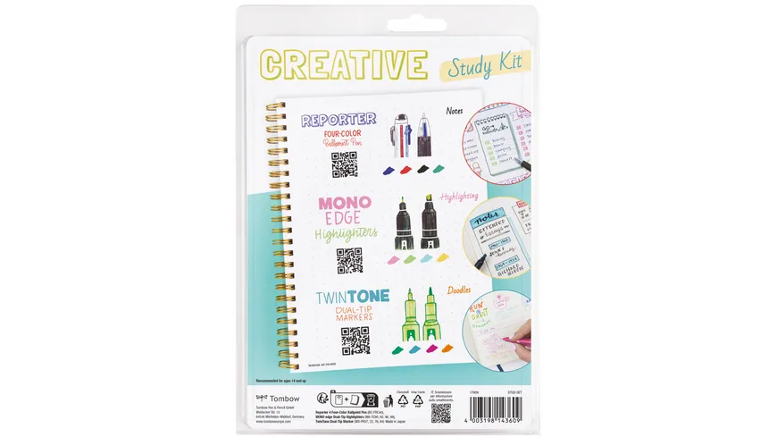 TOMBOW Creative Kit + Study Set 9teilig