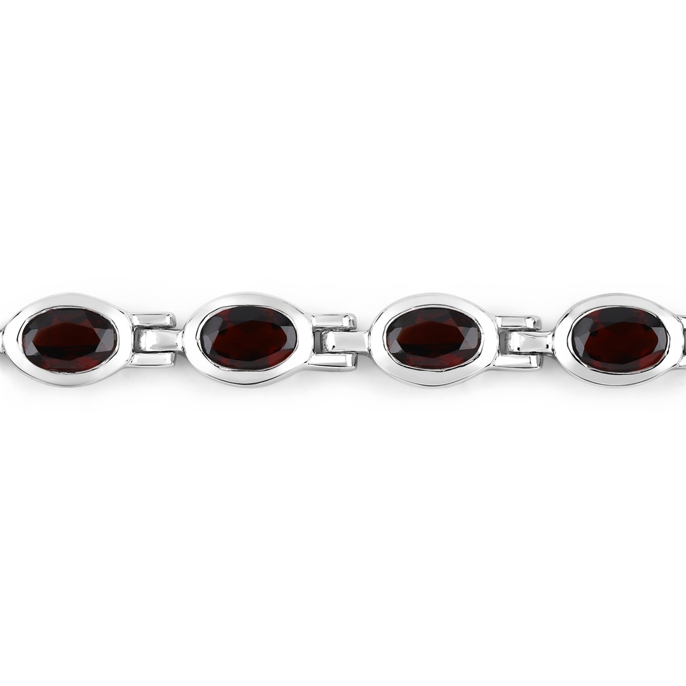 Rafaela Donata Bracelet Argent sterling Grenat en Argent Bracelet