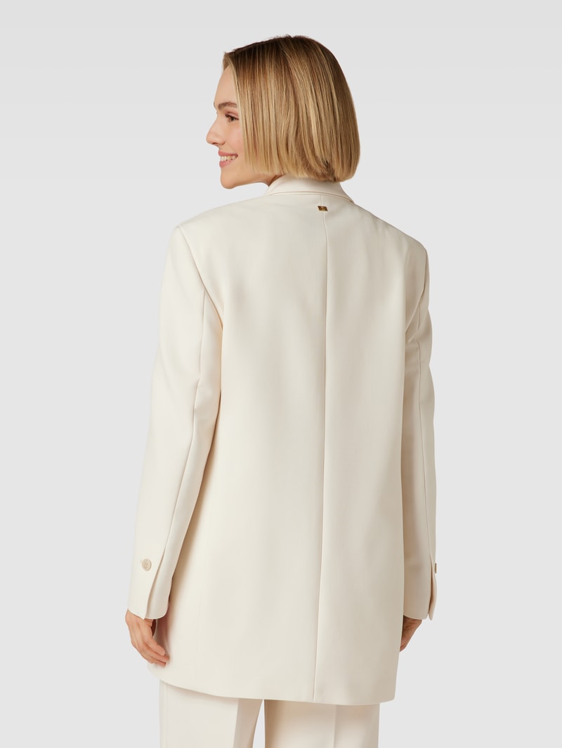Blazer mit Pattentaschen in offwhite