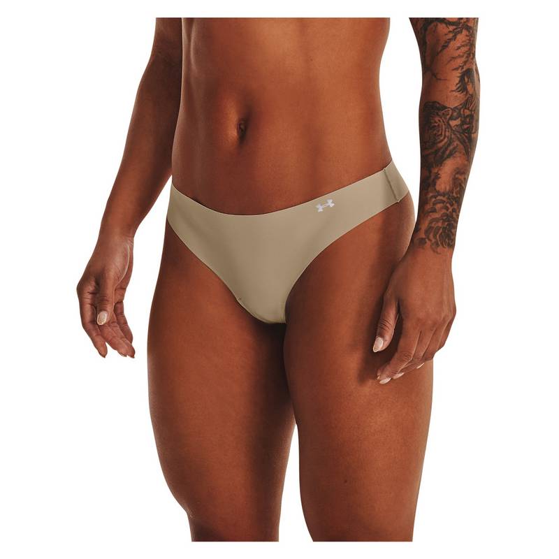 Under Armour Pure Stretch Thong 3-Pack Unterhose Damen