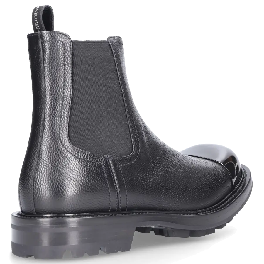 Alexander McQueen - Chelsea Boots WHXH8 Kalbsleder - schwarz