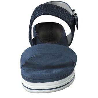 Marco Tozzi Earth Edition Sandale in blau